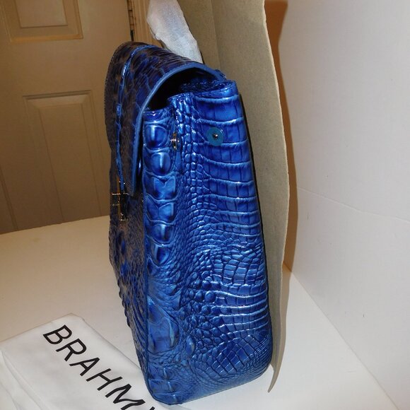 Brahmin Sadie Vista Blue Ombre Melbourne Backpack - Picture 2 of 7